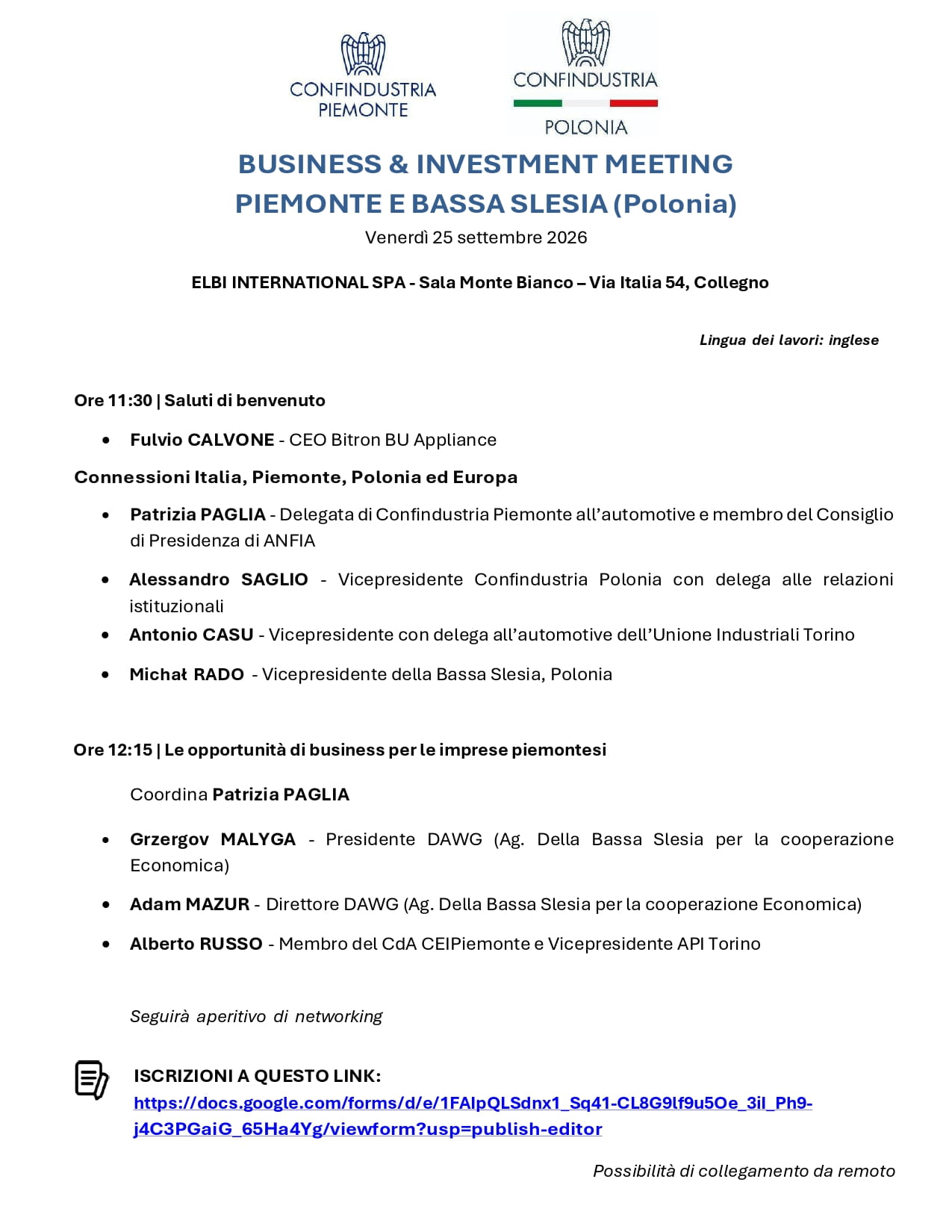 IT Programma Business Meeting Piemonte Polonia 25.09.26 Finale page 0001
